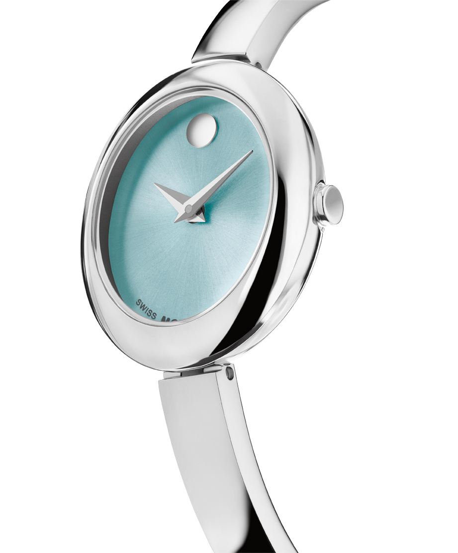 Movado Museum Bangle 21.5 X 25.5mm SwissQuartz Watch 