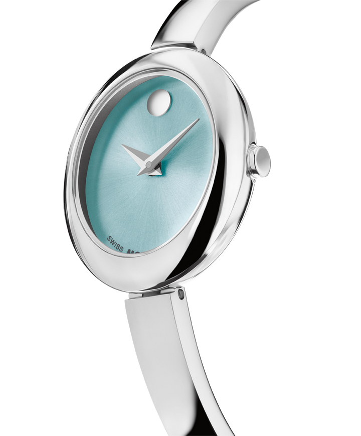 Movado Museum Bangle 21.5 X 25.5mm SwissQuartz Watch 