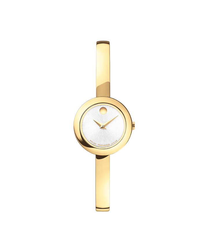Movado Museum Bangle 22mm SwissQuartz Watch 