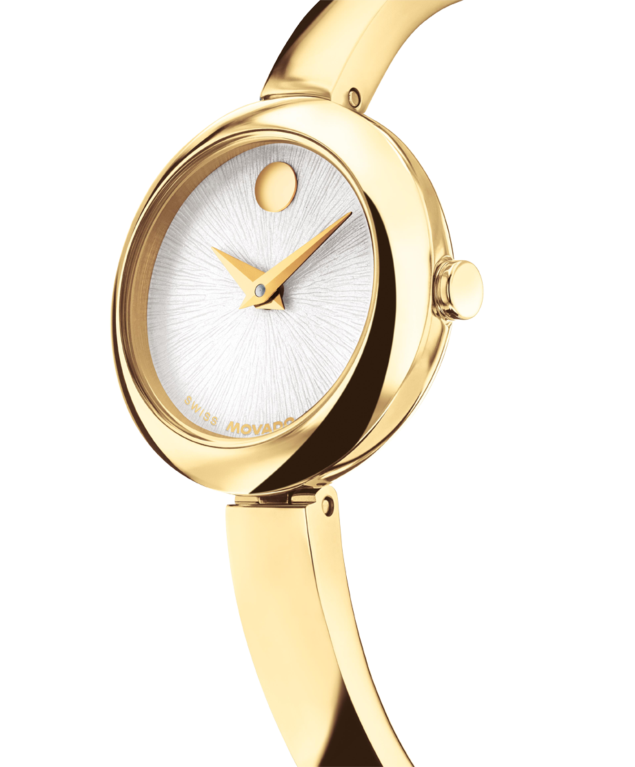 Movado Museum Bangle 22mm SwissQuartz Watch 
