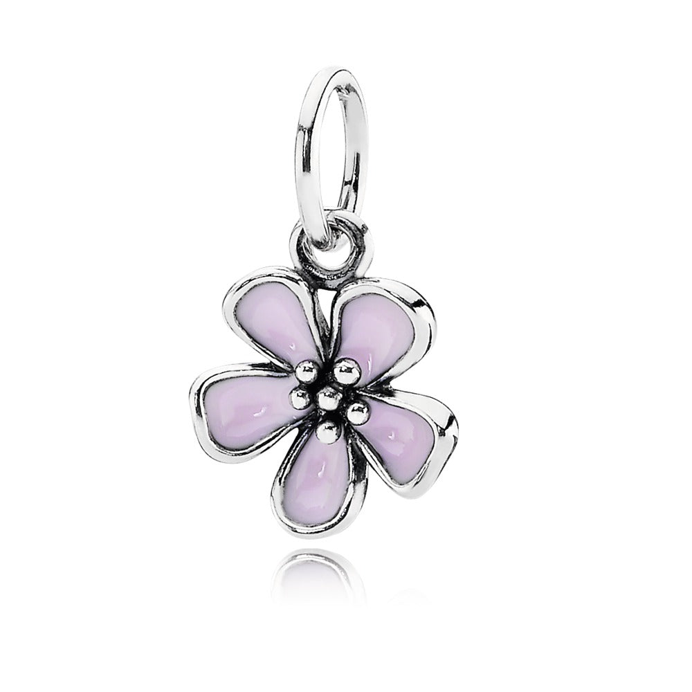cherry blossom, pink enamel