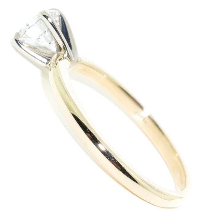 Graziella Originals Diamond Engagement Ring - 0.70CT  GIA Certified SI2-F Centre Diamond