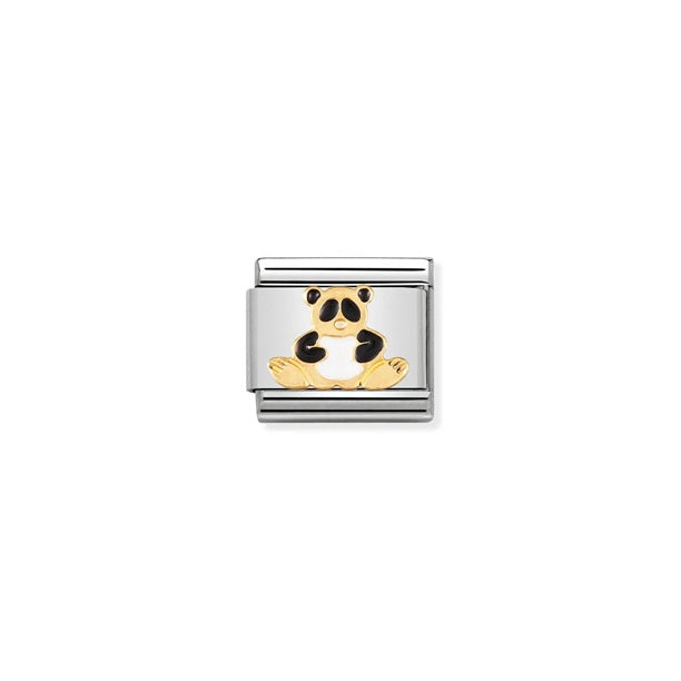Nomination lComposable® Link, Charm, Black and White Panda