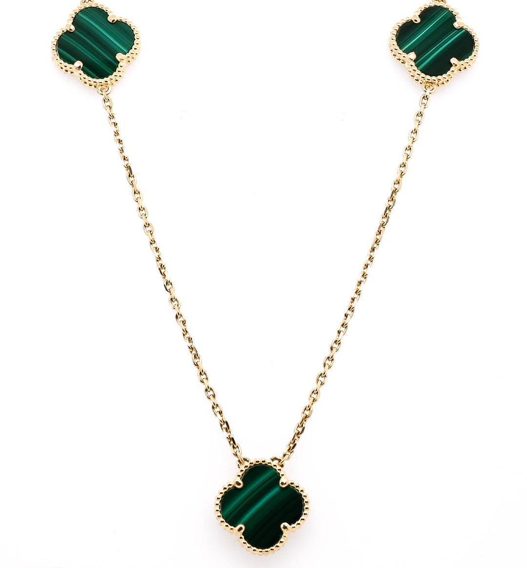 10KT Yellow Gold 18" Malachite Flower Necklace


Dimensions:12x12mm
