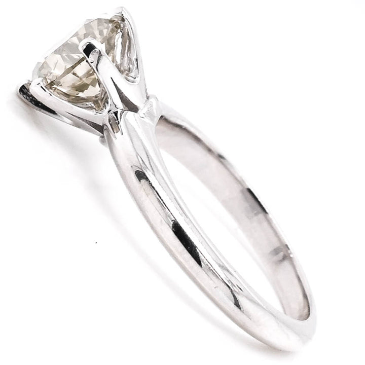 Graziella Platinum 2.00CT Round Brilliant Diamond Solitaire Engagement Ring - Size 6.25