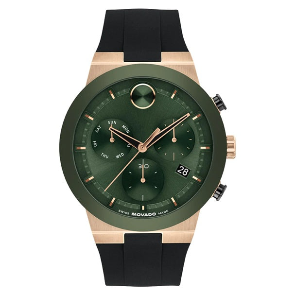 Movado Bold Fusion 44mm Chronograph Watch. 3601333.