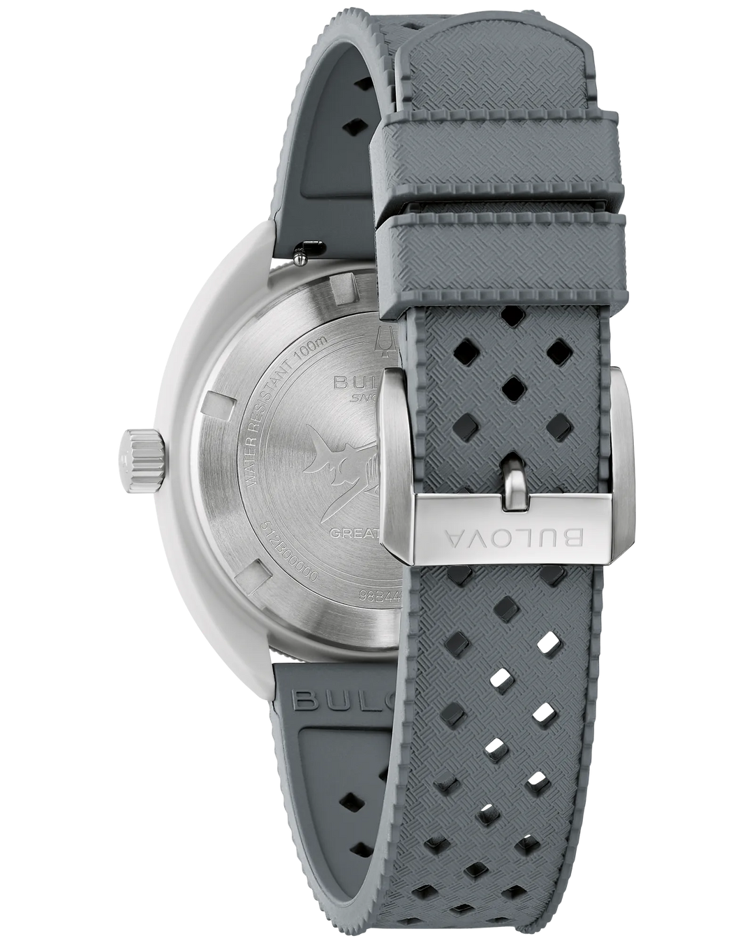 Bulova Snorkel Great White Shark 41mm Quartz Watch. 98B449