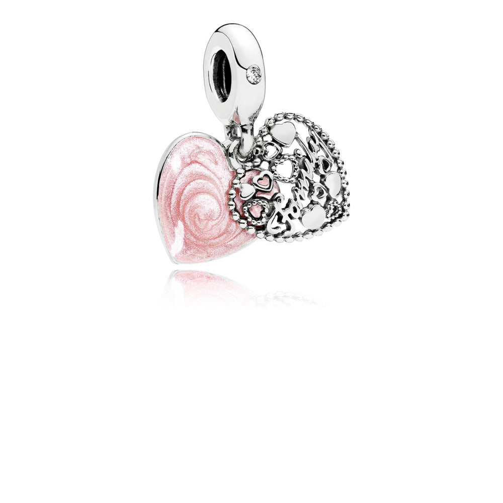 Pandora Love Makes A Family Heart Dangle Charm