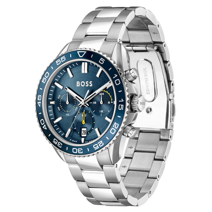 Hugo Boss Runner 44mm Quartz Watch 