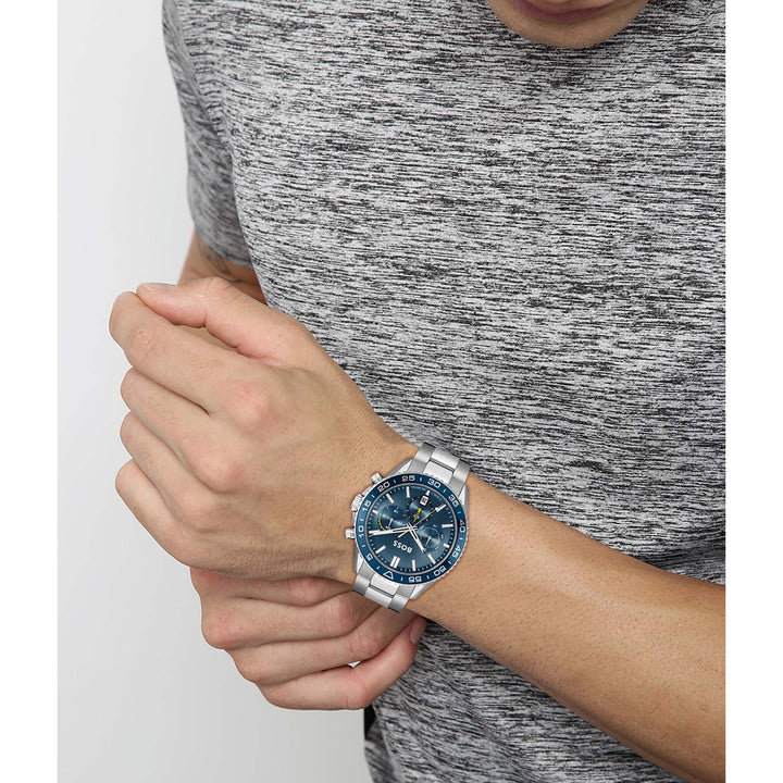 Hugo Boss Runner 44mm Quartz Watch 