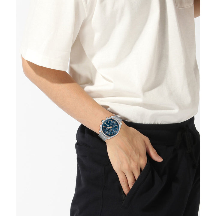 Hugo Boss Skytraveller 44mm Quartz Watch 