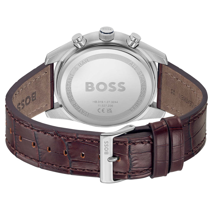 Hugo Boss Skytraveller 44mm Chronogrph Quartz Watch. 1514194