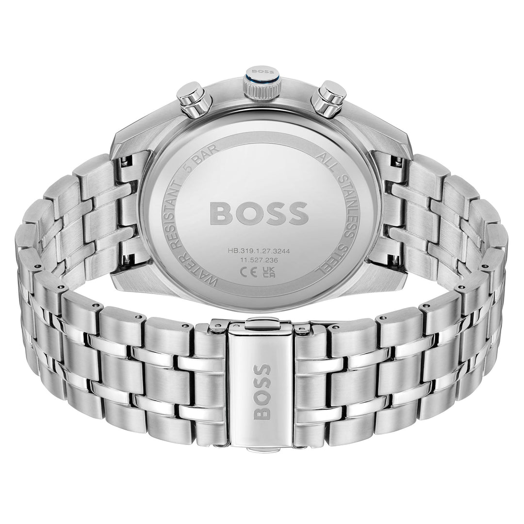 Hugo Boss Skytraveller 44mm Quartz Watch 
