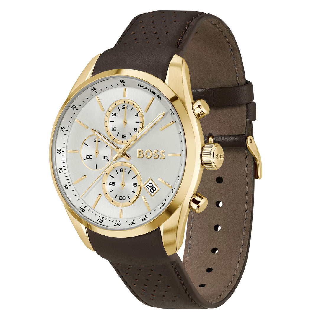 Hugo Boss Grand Prix 44 44mm Quartz Watch 