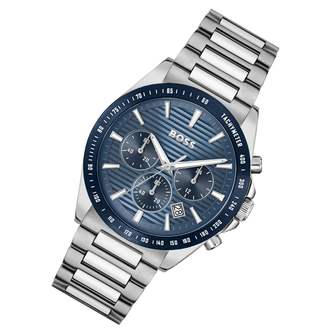 Hugo Boss Runner 44mm Quartz Watch 