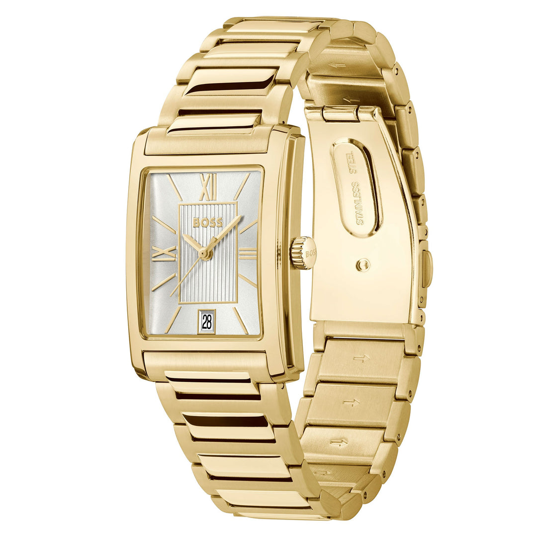 Hugo Boss Principle Iconic 39mm Quartz Watch – 1514280