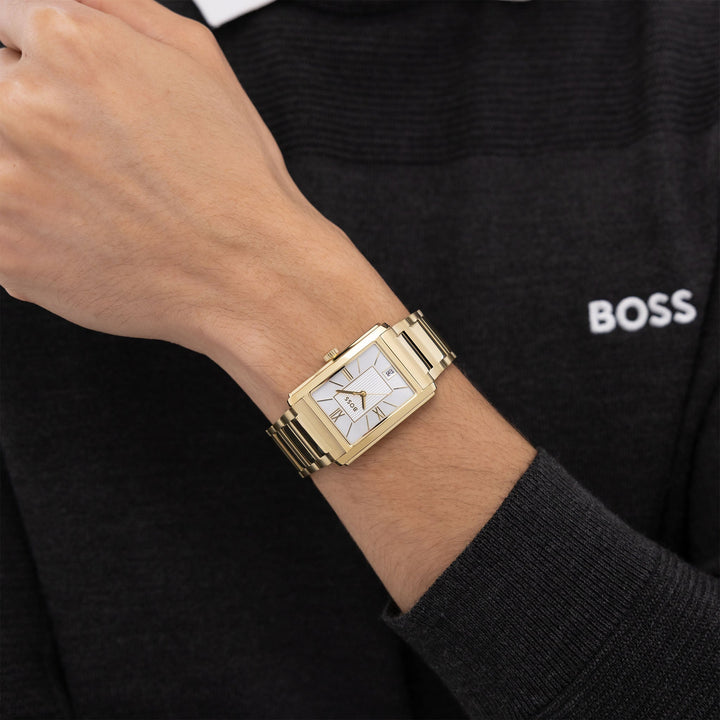 Hugo Boss Principle Iconic 39mm Quartz Watch. 1514280