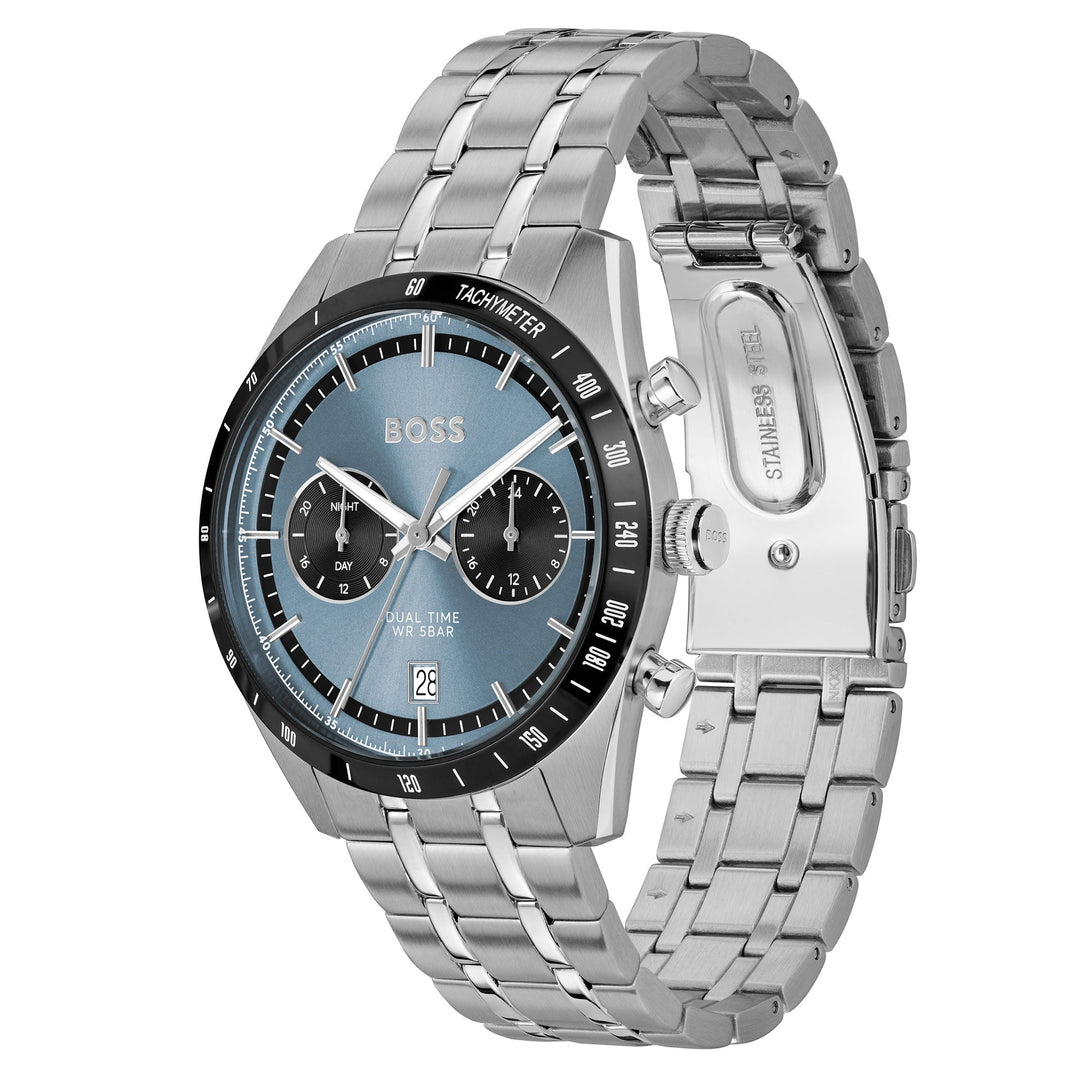 Hugo Boss Tourmaster 44mm Quartz Watch 