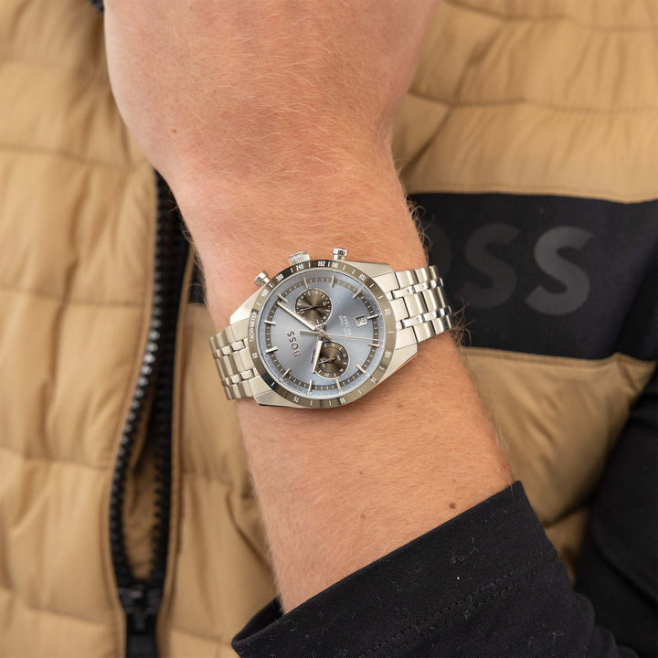 Hugo Boss Tourmaster 44mm Quartz Watch 