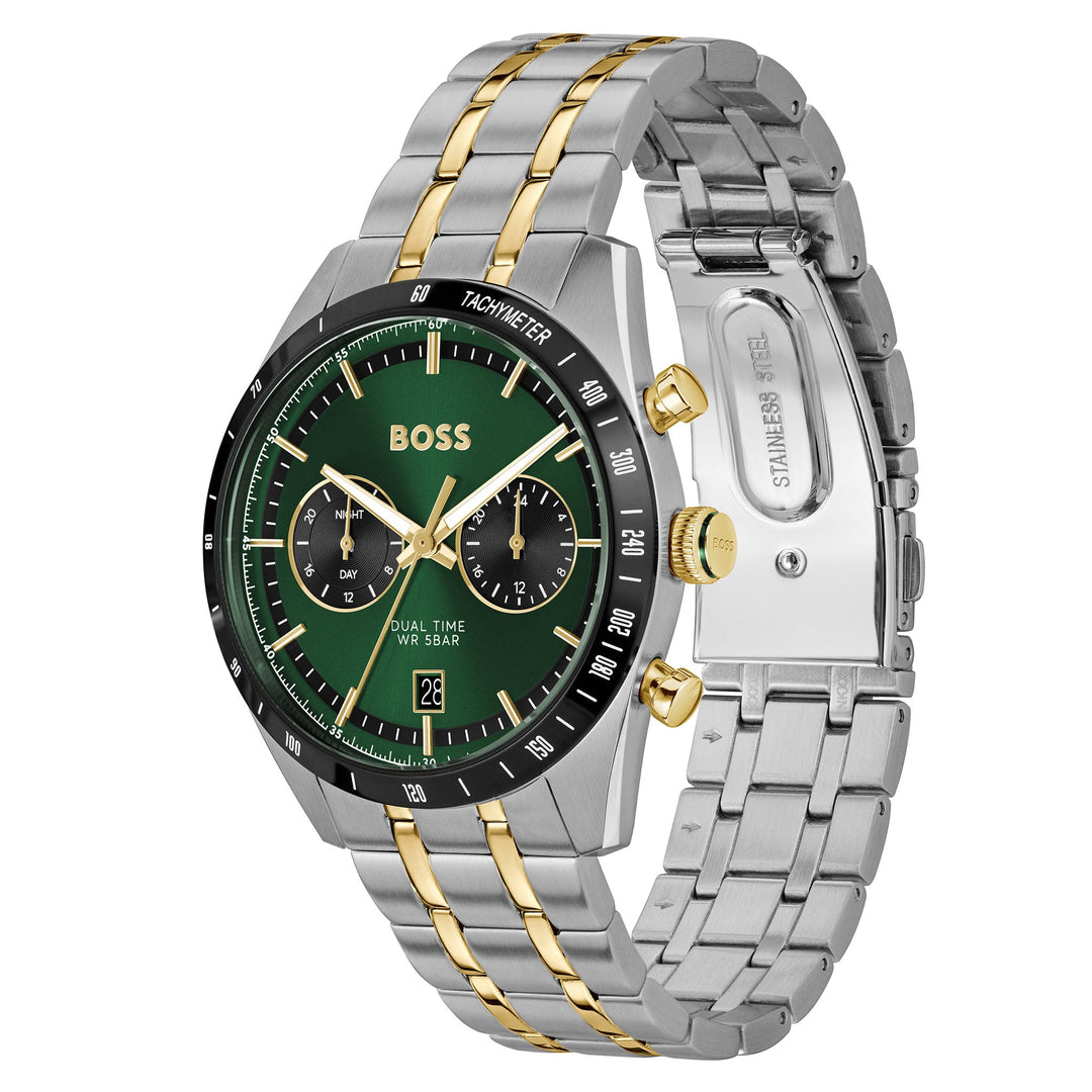Hugo Boss Tourmaster 44mm Quartz Watch 