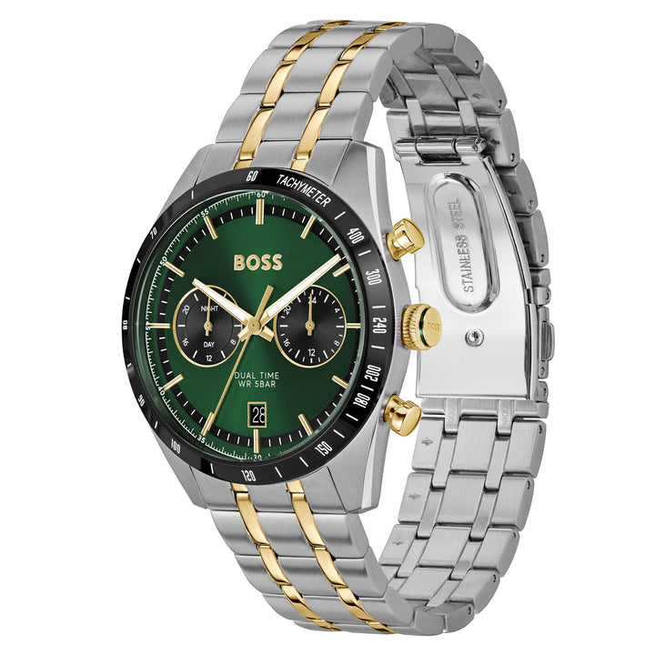 Hugo Boss Tourmaster 44mm Quartz Watch 