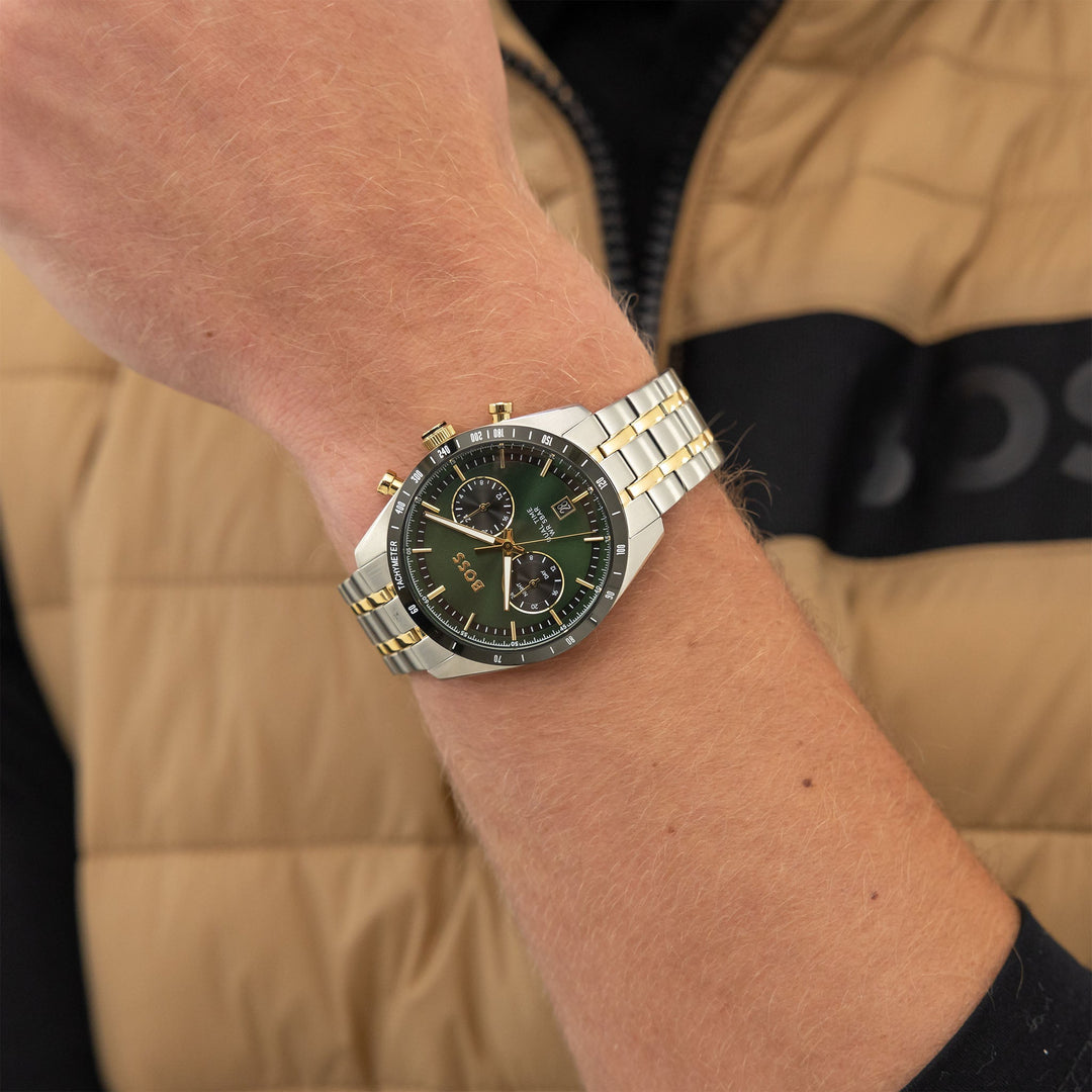 Hugo Boss Tourmaster 44mm Quartz Watch 