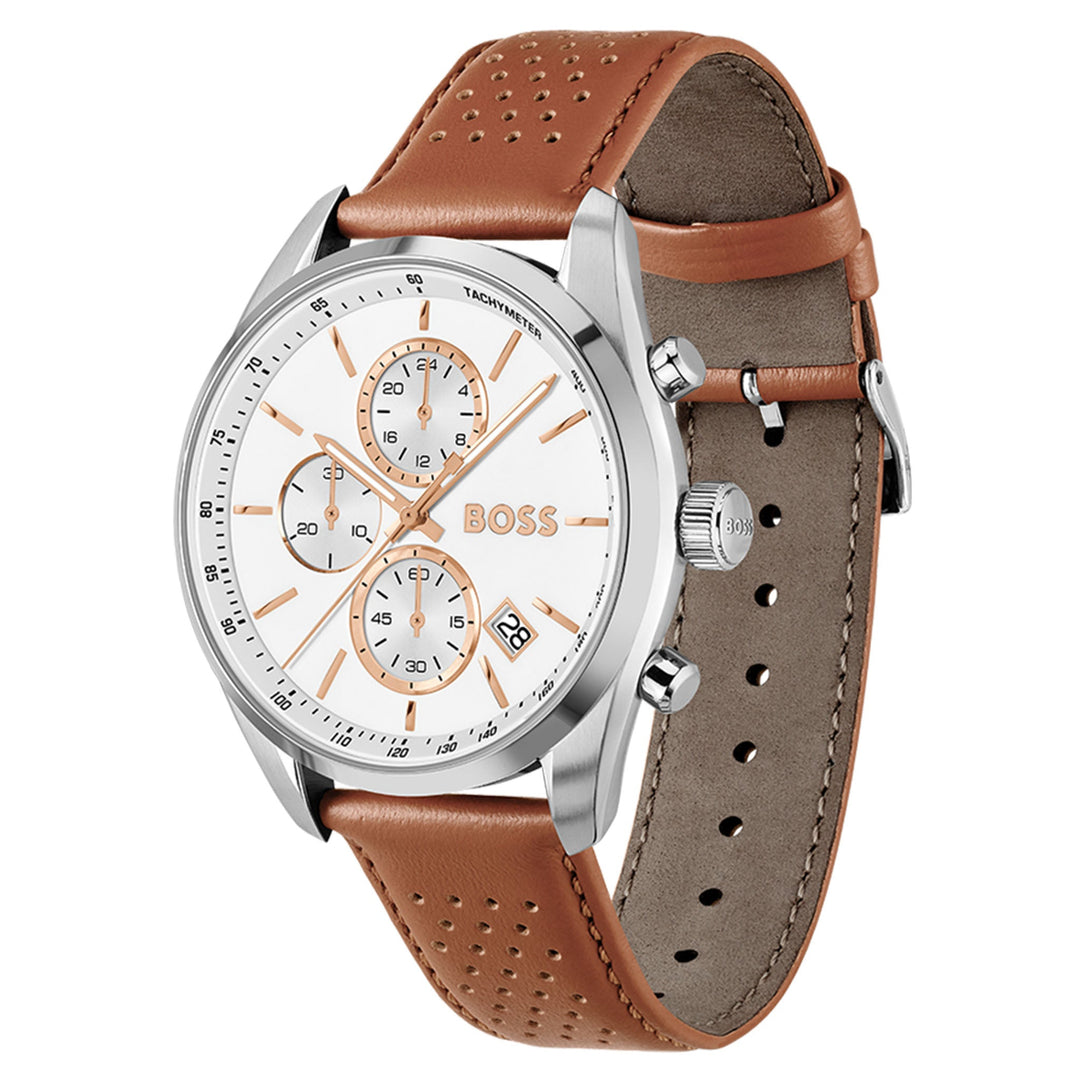 Hugo Boss Grand Prix 44 44mm Quartz Watch 
