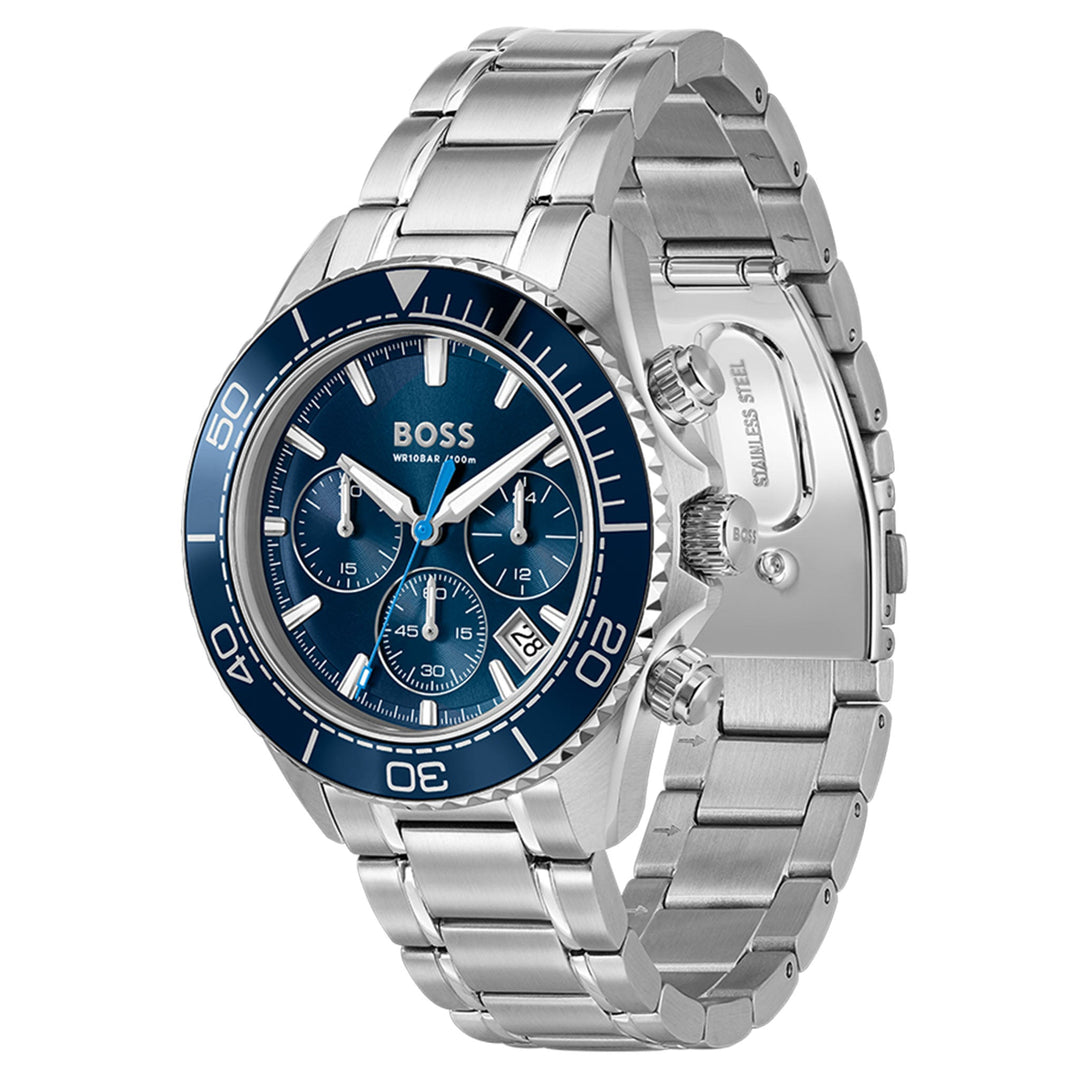 Hugo Boss Sealiner 44mm Quartz Watch 