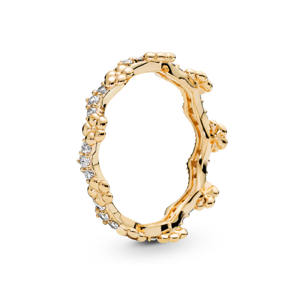 Flower Crown, Clear CZ