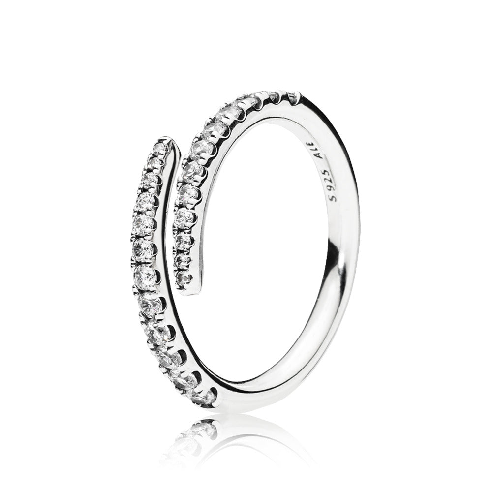 Lines of Sparkle Ring