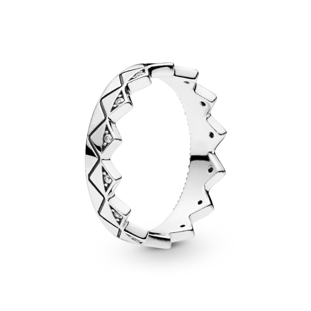Exotic Crown, Clear CZ