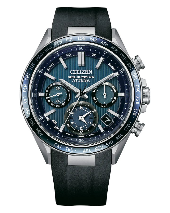 Citizen ATTESA 44.6mm Eco-Drive Watch. CC4050-18L