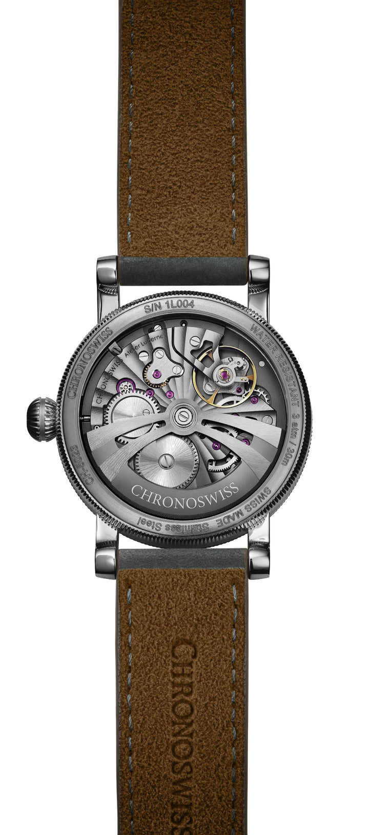 Chronoswiss Strike Two Highland 40mm Automatic Watch. CH-5023-GRSI/39-2