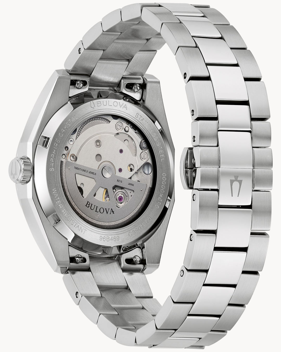 Bulova Surveyor 39mm Automatic Watch. 96B469