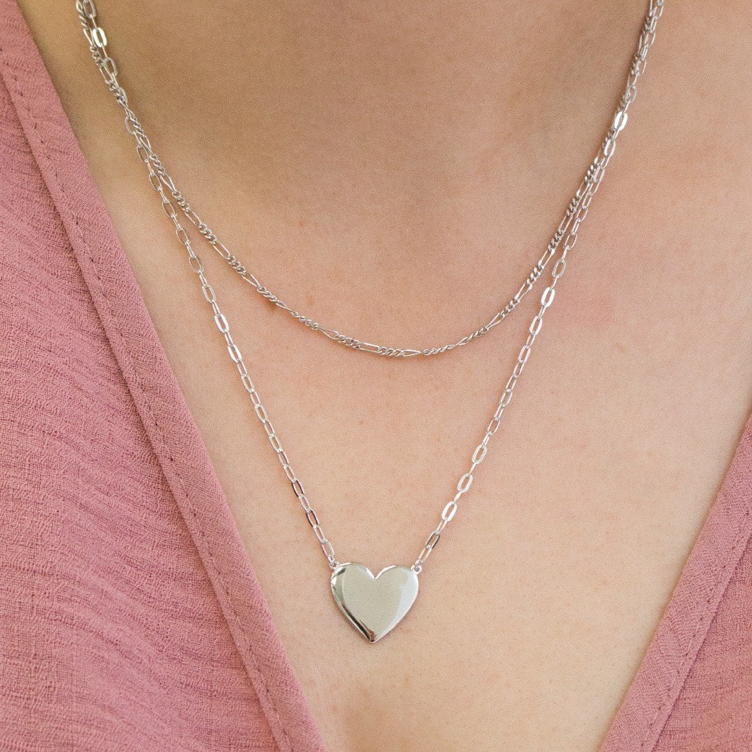 My Heart is Full Necklace by Graziella.