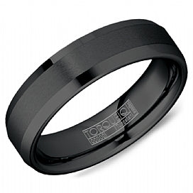 Torque Tungsten  Wedding Band.