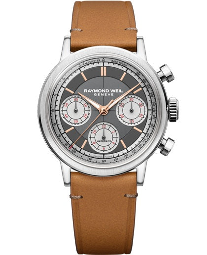 Raymond Weil Millesime 39mm Automatic Chronograph Watch. 7765-STC-60651