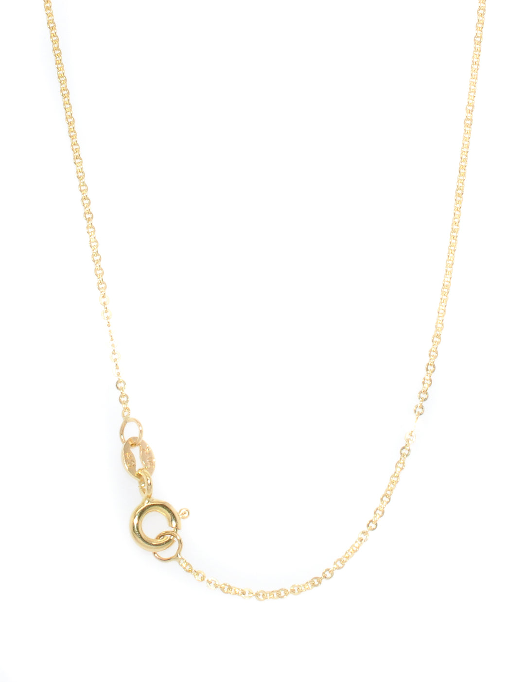 10KT Yellow Gold 20" 0.5mm Rolo Chain.