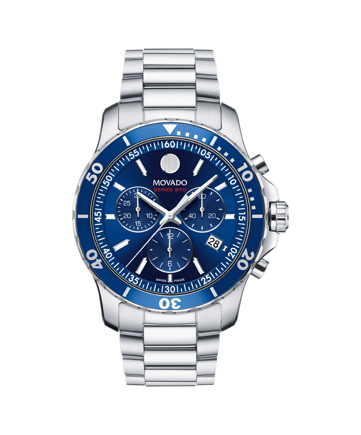 Movado Series 800 42mm Chronograph Quartz Watch. 2600141.