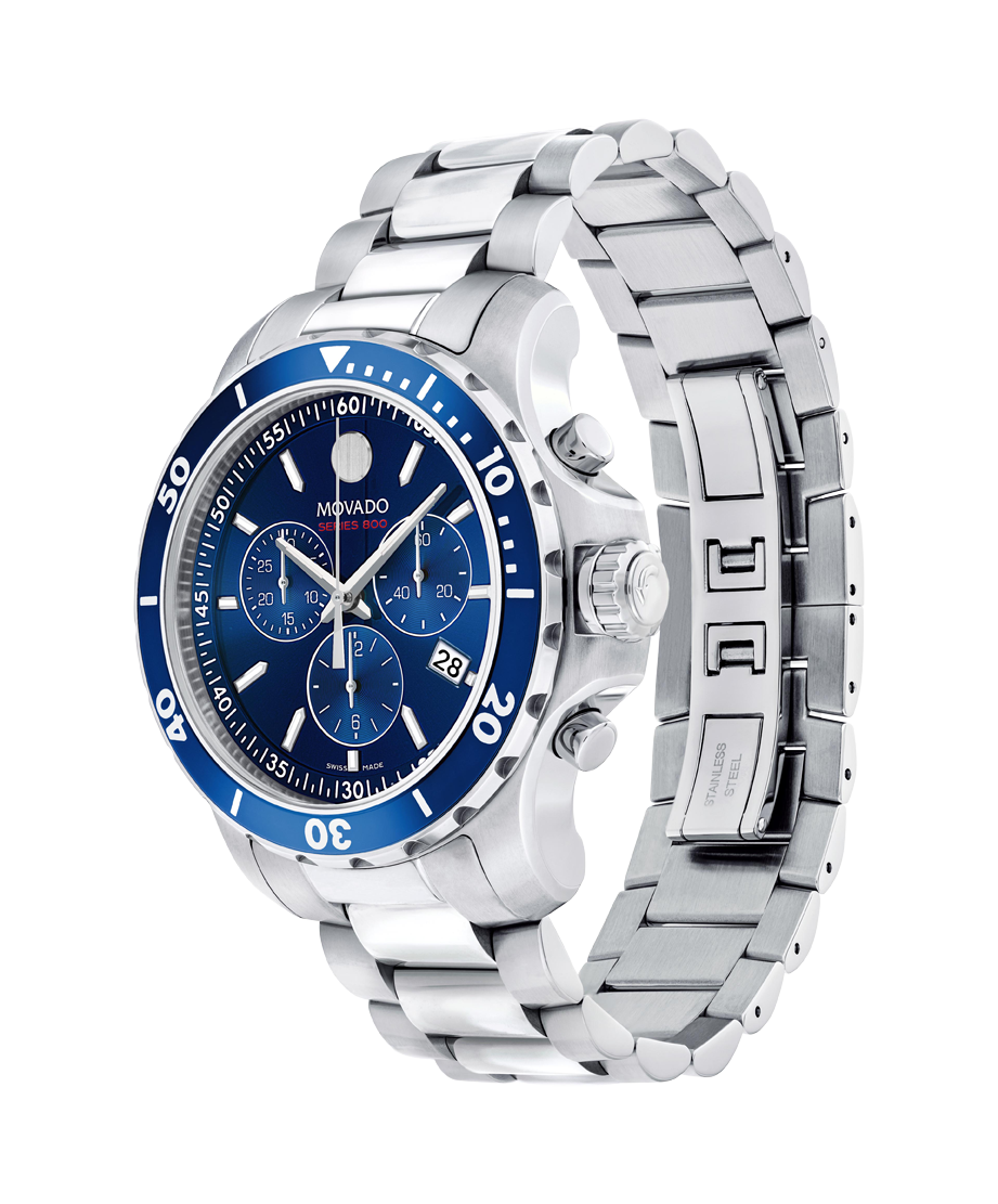 Movado Series 800 42mm Chronograph Quartz Watch. 2600141.
