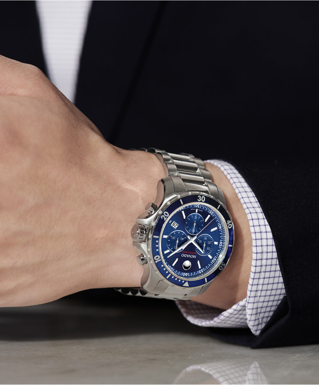 Movado Series 800 42mm Chronograph Quartz Watch. 2600141.