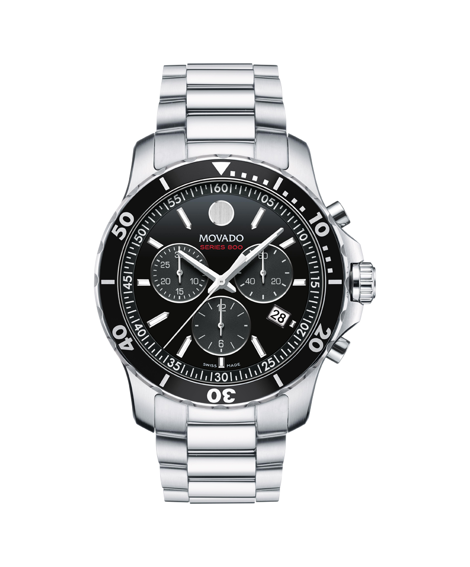Movado Series 800 Chronograph 42mm SwissQuartz Chronograph Watch 