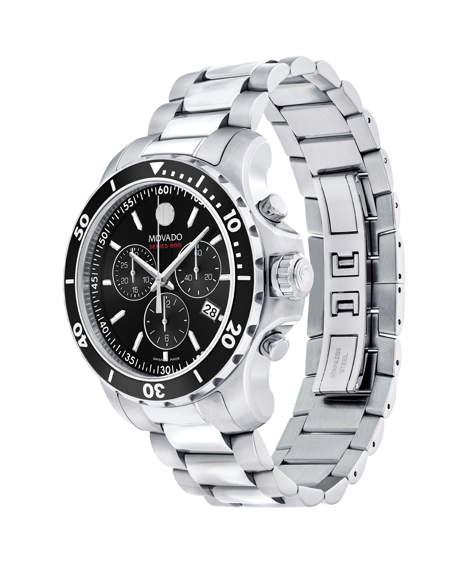 Movado Series 800 Chronograph 42mm SwissQuartz Chronograph Watch 