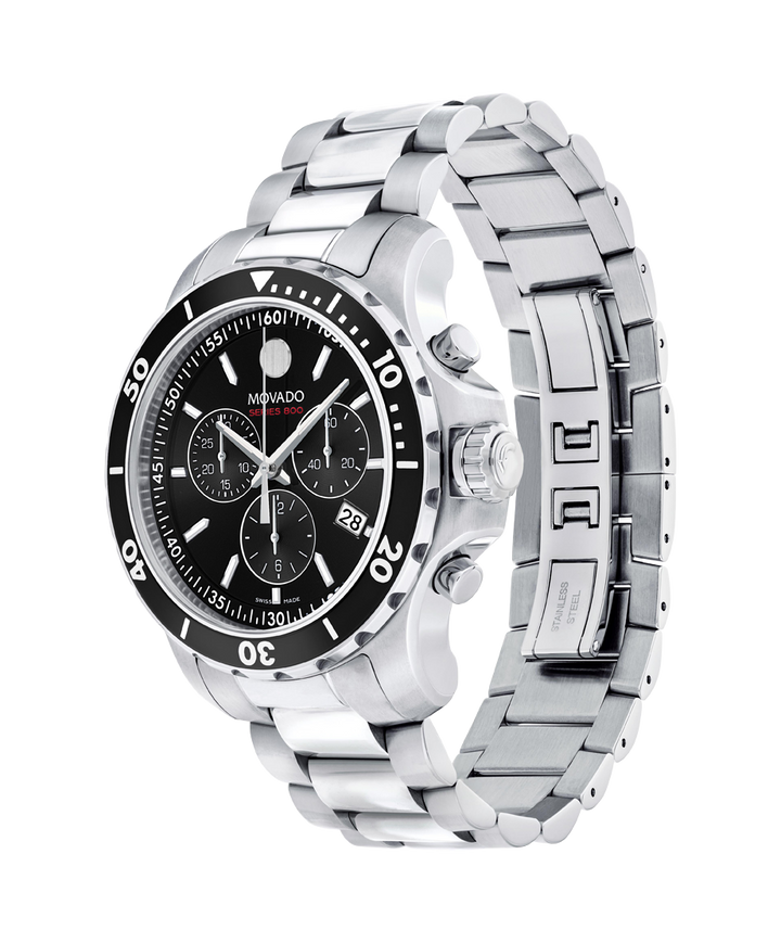 Movado Series 800 Chronograph 42mm SwissQuartz Chronograph Watch 