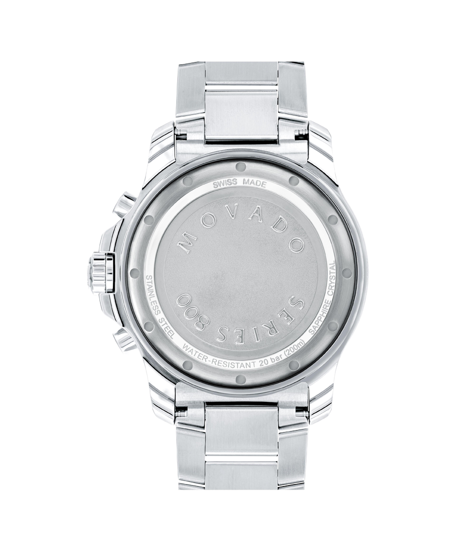 Movado Series 800 Chronograph 42mm SwissQuartz Chronograph Watch 