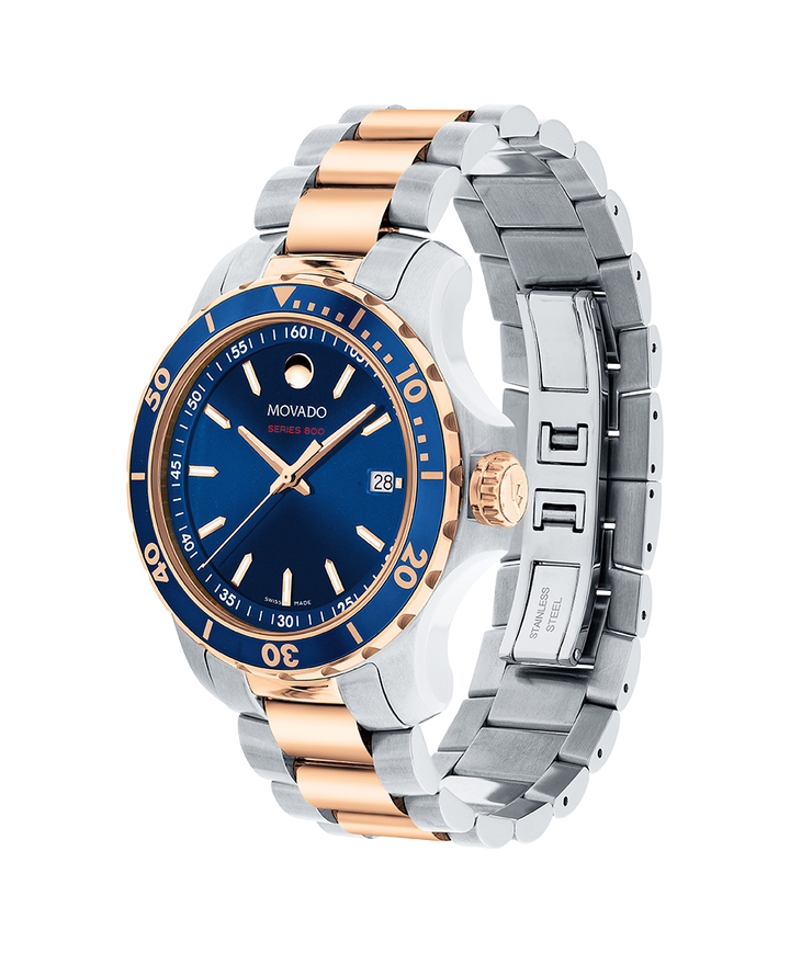 Movado Series 800 40mm SwissQuartz Watch 