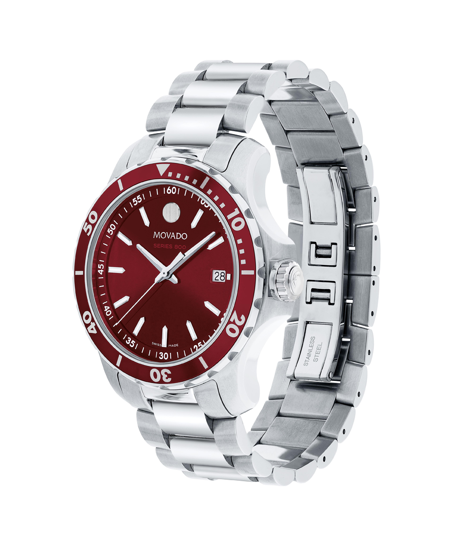 Movado Series 800 40mm SwissQuartz Watch 
