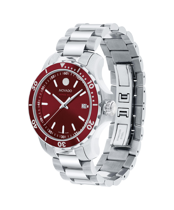 Movado Series 800 40mm SwissQuartz Watch 
