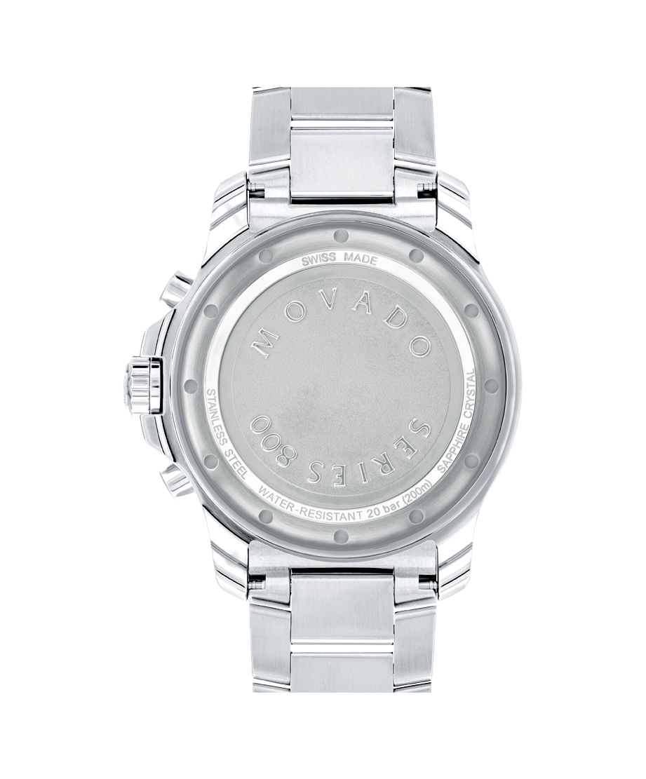 Movado Series 800 Chronograph 42mm SwissQuartz Chronograph Watch 