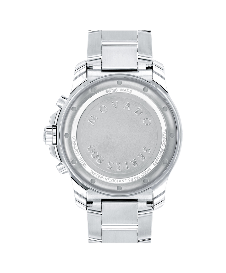 Movado Series 800 Chronograph 42mm SwissQuartz Chronograph Watch 